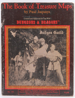 The book of treasure maps (Judges Guild), by Jaquays, Paul  