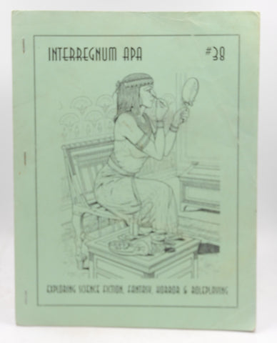 Interregnum APA #38 VG RPG Sci Fi Fantasy, by Various  