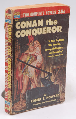 Conan the Conqueror / The Sword of Rhiannon (Classic Ace Double, D-36), by Robert E Howard,Leigh Brackett  