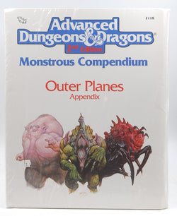 AD&D 2nd Ed Monstrous Compendium Outer Planes Appendix, by Staff  
