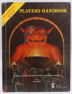 Advanced Dungeons & Dragons, Players Handbook: Special Reference Work, by Gary Gygax  