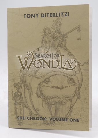 The Search For WondLa Sketchbook: Volume One, by Tony DiTerlizzi Signed 