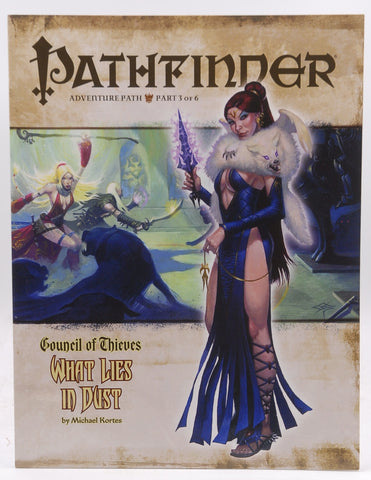 Pathfinder Adventure Path: Council of Thieves #3 - What Lies in Dust (Pathfinder Adventure Path, 3), by Gross, Dave,Kortes, Michael  