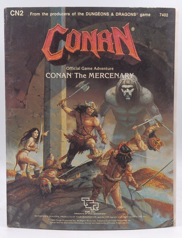 CN2 Conan The Mercenary RPG Module VG+, by Staff  