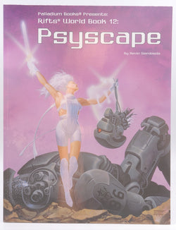 Rifts Book 12: Psyscape, by Kevin Siembieda Signed 