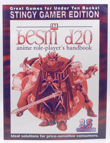 BESM D20: Stingy Gamer Edition, by MacKinnon, Mark C.  
