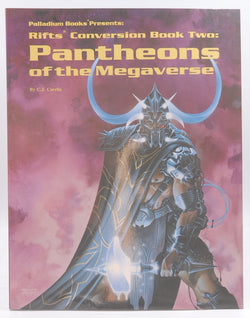 Rifts Pantheons of the Megaverse, by CJ Carella Signed 