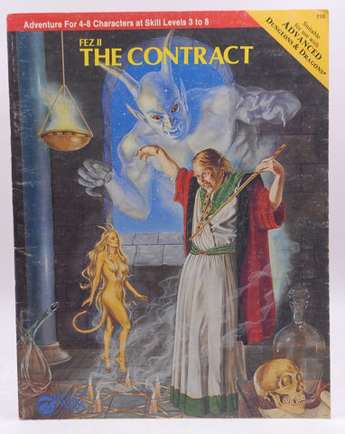 Fez 2: The Contract (Role Aids), by Paul Karczag, Len Bland, James Robert  