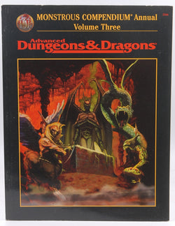 Monstrous Compendium Annual, Vol. 3 (Advanced Dungeons & Dragons, Accessory/2166), by   