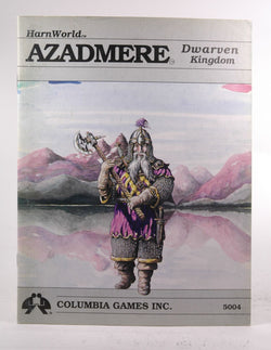 Azadmere: Kingdom of the Dwarves (Harn), by Edwin King, Tom Dagliesh, N. Robin Crossby  