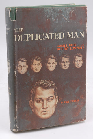 The Duplicated Man, by James Blish,Robert Lowndes  First Edition