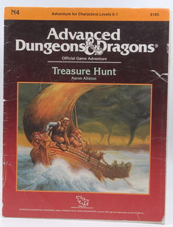 N4 AD&D Treasure Hunt, by Aaron Allston  