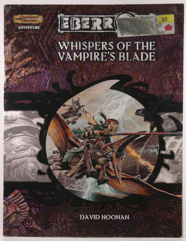 Whispers of the Vampire's Blade (Dungeon & Dragons d20 3.5 Fantasy Roleplaying, Eberron Setting Adventure), by Noonan, David  