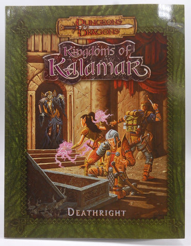 Deathright (Dungeons & Dragons: Kingdoms of Kalamar Adventure), by Plemmons, Mark, King, Robert J.  