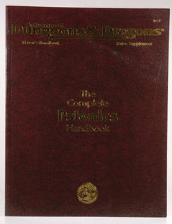 The Complete Psionics Handbook: Player's Handbook Rules Supplement, Dungeons & Dragons (2nd Edition), by Steve Winter  