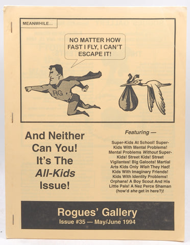 Rogues' Gallery APA Zine All-Kids Issue! #35 May/Jue 1994, by Allston, Long, et al  
