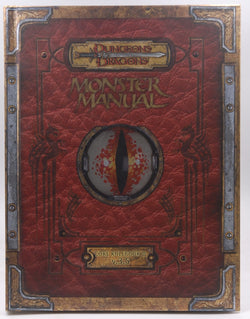 Premium Dungeons & Dragons 3.5 Monster Manual with Errata, by Wizards RPG Team  