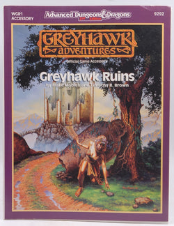 AD&D 2nd Ed Greyhawk Ruins VG, by Blake Mobley, et al  