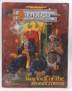 Warlock of the Stonecrowns (Birthright - Legacy of Kings Adventure), by Tsr  