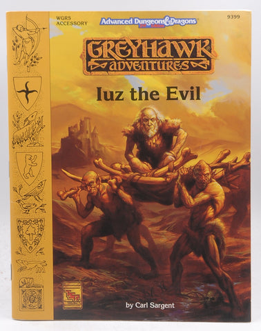 Iuz the Evil VG Greyhawk Adventures AD&D 2e, by Carl Sargent  