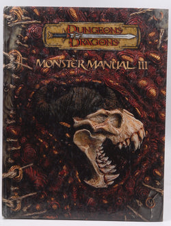 Monster Manual III (Dungeons & Dragons d20 3.5 Fantasy Roleplaying Supplement) (No. 3), by Wizards Of The Coast  