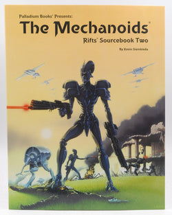 The Mechanoids Rifts Sourcebook Two, by Kevin Siembieda Signed 