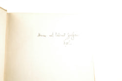 Das Neue Leben Des Dante Alighieri, by trans: Karl Federn Signed 