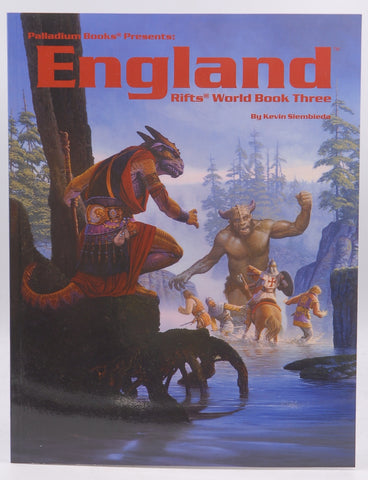 PAlladium Endgland Rifts Book 3, by Kevin Siembieda Signed 