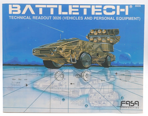 Battletech: Technical Readout 3026, Vehicles and Personal Equipment, by   