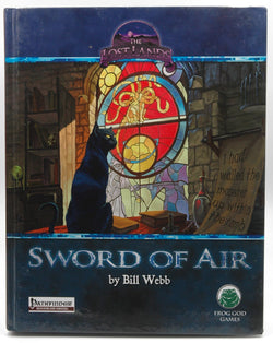 The Lost Lands Sword of Air Pathfinder VG++, by Bill Webb  