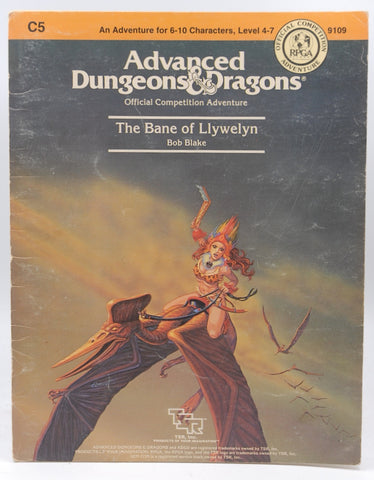 AD&D C5 The Bane of Llywelyn G+, by Bob Blake  