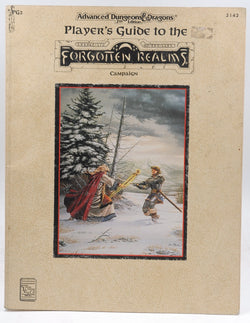The Player's Guide to the Forgotten Realms Campaign (Advanced Dungeons & Dragons, 2nd Edition : Forgotten Realms), by Tsr  