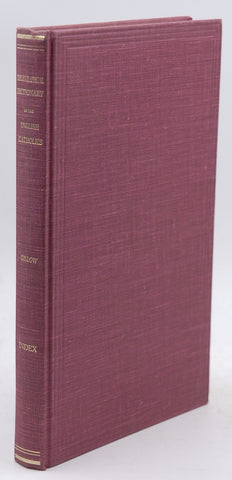 Index to Gillow's Bibliographical Dictionary of the English, by Bevan, John (edit).  