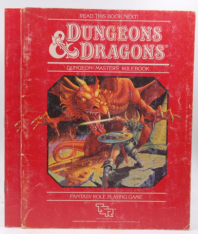 D&D Red Books Basic G+, by Gygax, Arneson  