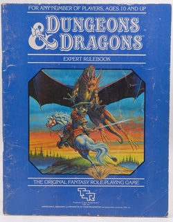 Dungeons & Dragons Expert Rulebook, by Gary Gygax and Dave Arneson  