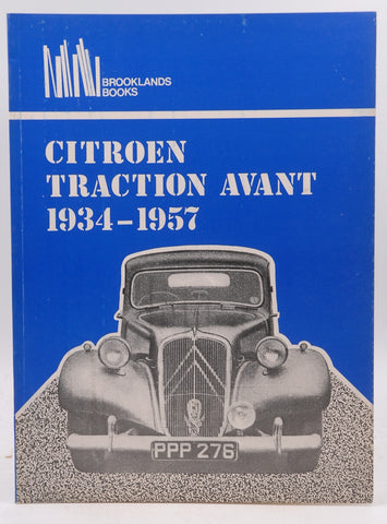 Citroen Traction Avant 1934-1957, by   