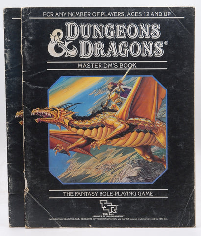 D&D BECMI Master Rules Books Black Books Fair, by Gary Gygax, Dave Arneson, Frank Mentzer  