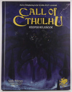Call of Cthulhu Rpg Keeper Rulebook: Horror Roleplaying in the Worlds of H.p. Lovecraft (Call of Cthulhu Roleplaying), by Matthew Sanderson,Alan Bligh,Paul Fricker,Mike Mason,Lynn Willis,Sandy Petersen,Chaosium Inc  
