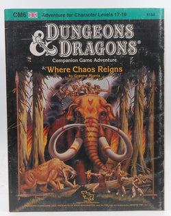 CM6 Where Chaos Reigns G+, by Graeme Morris  