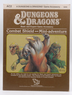 Combat Shield and Mini-Adventure (AD&D Fantasy Roleplaying, Accessory AC2), by Anne C. Gray, Tim Kilpin  