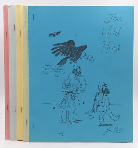 Lot/Collection of 5 The Wild Hunt 160 162 163 164 165 APA/Zine D&D RPG, by Various  