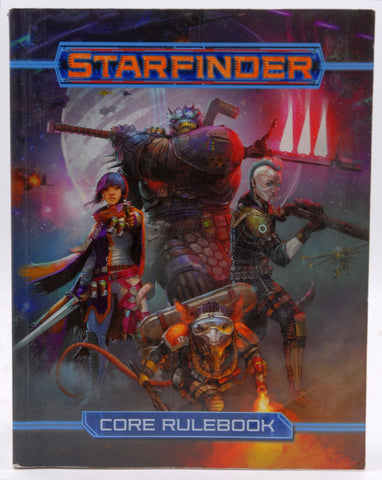 Starfinder RPG: Starfinder Core Rulebook Pocket Edition, by Sutter, James L.,McCreary, Rob,Stephens, Owen K. C.,Keeley, Jason,Hamon, Amanda  