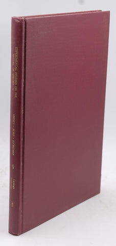 Biosystematics, genetics and physiological ecology of the Erythranthe section of Mimulus (Experimental studies on the nature of species), by William M. Hiesey,Malcolm A. Nobs,Olle Bjorkman  First Edition