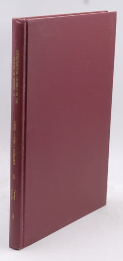 Biosystematics, genetics and physiological ecology of the Erythranthe section of Mimulus (Experimental studies on the nature of species), by William M. Hiesey,Malcolm A. Nobs,Olle Bjorkman  First Edition