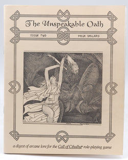 The Unspeakable Oath #2 Spring 1991 Cthulhu RPG, by Varies  