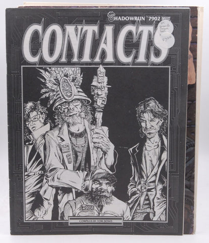 Shadowrun GM Screen 7902 w/Contacts, by Staff  