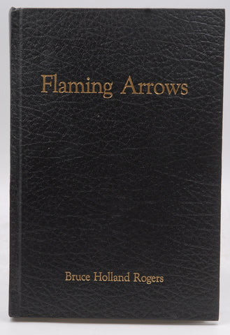 Flaming Arrows, by Rogers, Bruce Holland Signed 