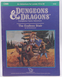 The Endless Stair (Dungeons and Dragons Module CM8), by Greenwood, Ed  
