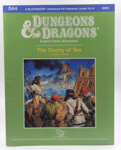 The Duchy of Ten: Standard Module Da4 (Dungeons & Dragons), by Richie, David, Arneson, Dave  