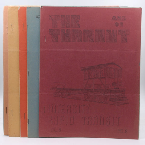 Turnout, The Boston Chapter National Railway Historical Society 1949-1954 19 Issues, by Various  